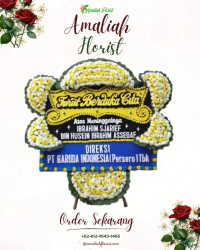 Papan Bunga Duka ciparasi